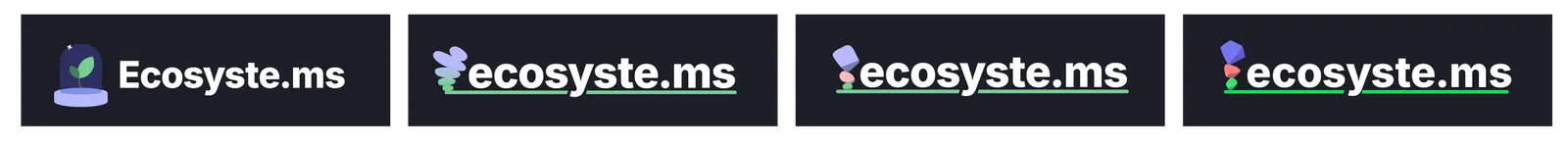 Iterating on the brand from the first concept to the final logo design